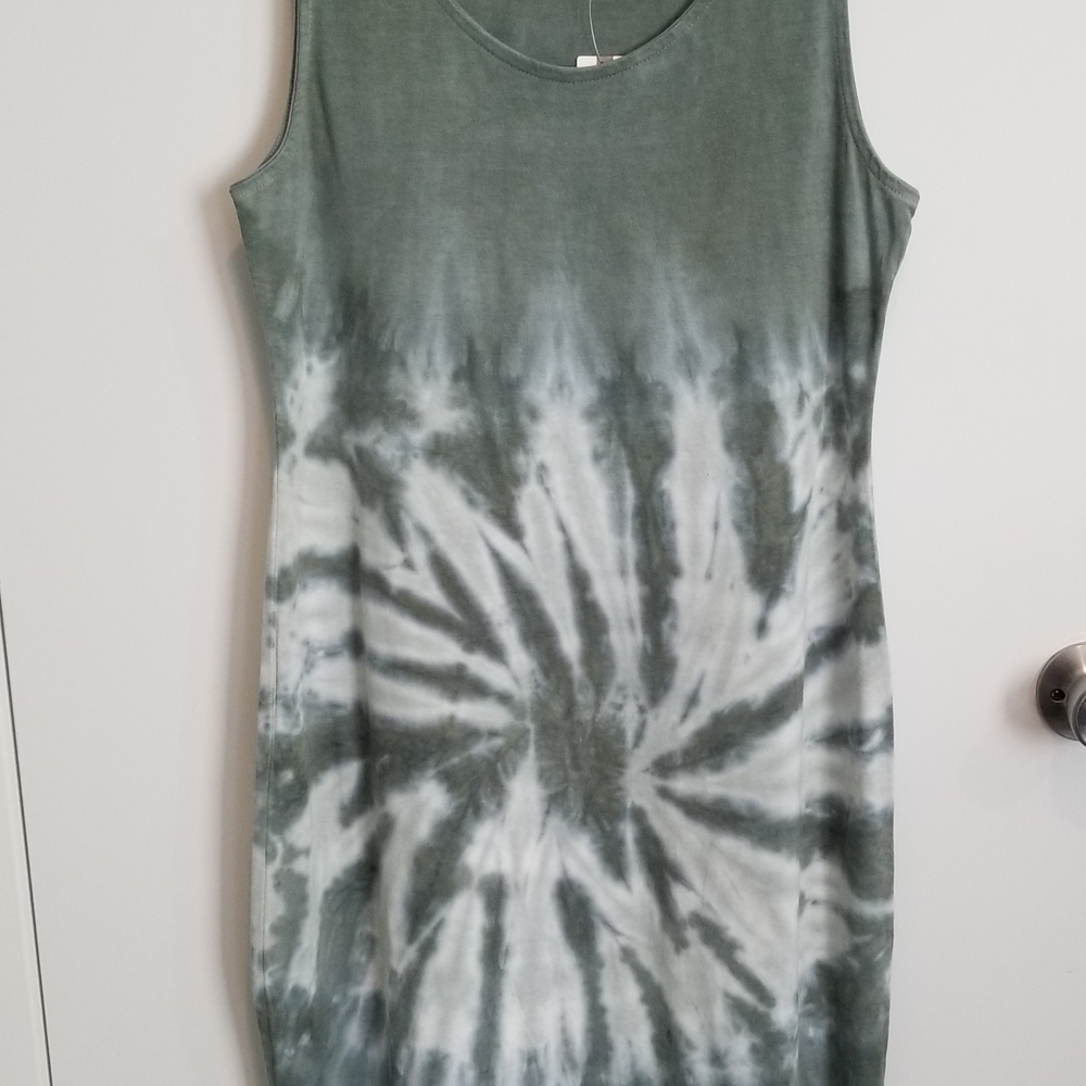 Anthropologie Saturday Sunday Tye Dye Midi Dress - NWT - Picture 4 of 5